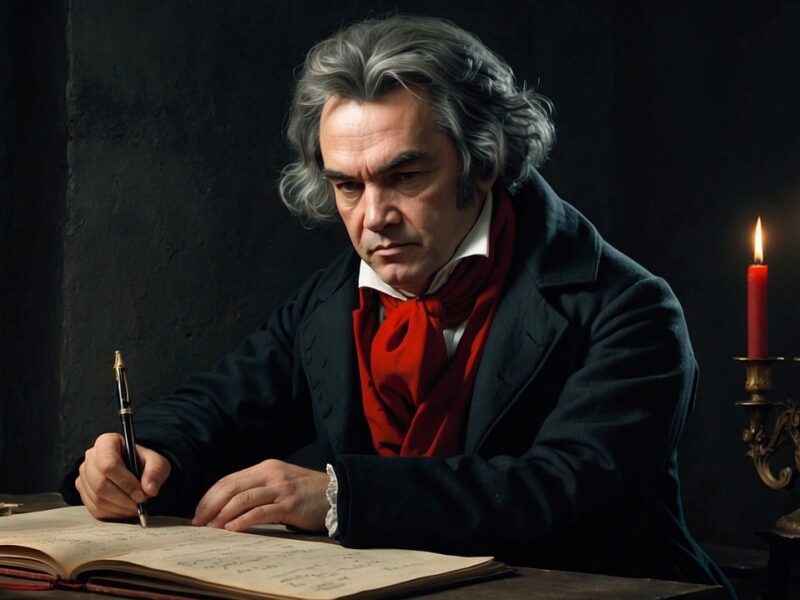 Beethoven. Foto por Pixabay.